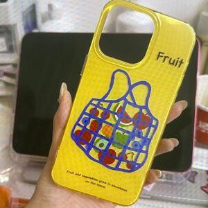 Yellow Fruit Design Phone Case